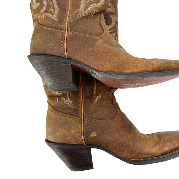 Durango Crush Jealousy Western Cowboy Boot in Tan Brown Women’s Size 7 - Picture 5 of 14